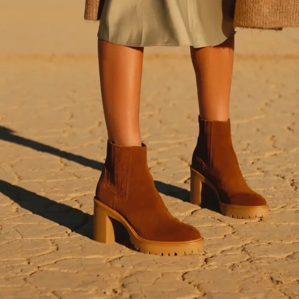 Dolce Vita Castor H20 Waterproof Lug Sole Platform Bootie